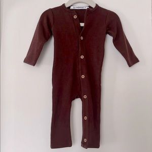 🤎sold 🤍Mingo Kids Ribbed Playsuit